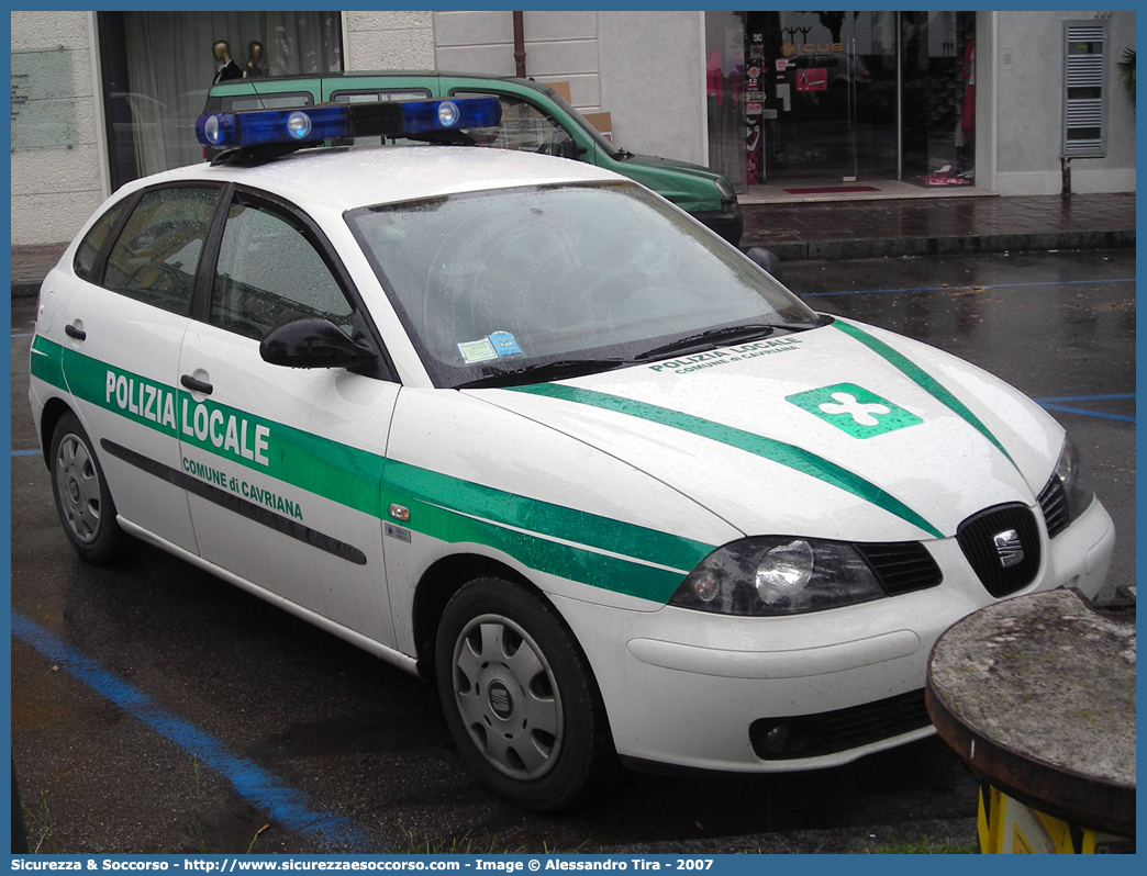 -
Polizia Locale
Comune di Cavriana
Seat Ibiza IV serie
Parole chiave: Polizia;Locale;Municipale;Cavriana;Seat;Ibiza