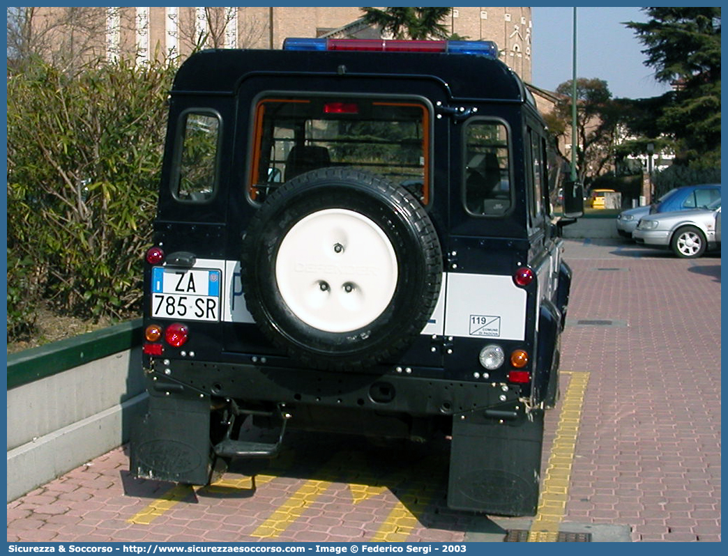 -
Polizia Municipale
Comune di Padova
Land Rover Defender 90
Parole chiave: Polizia;Locale;Municipale;Padova;Land Rover;Defender;90