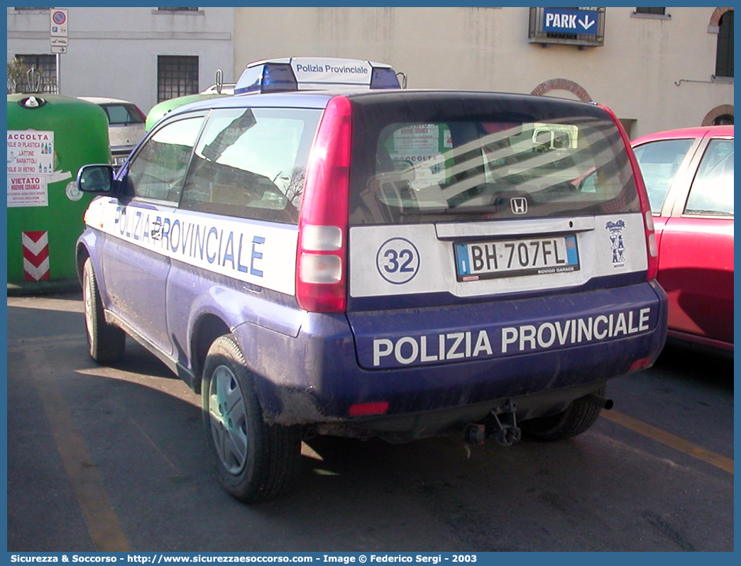 -
Polizia Provinciale
Provincia di Rovigo
Honda HRV
Parole chiave: Polizia;Locale;Provinciale;Rovigo;Honda;HRV