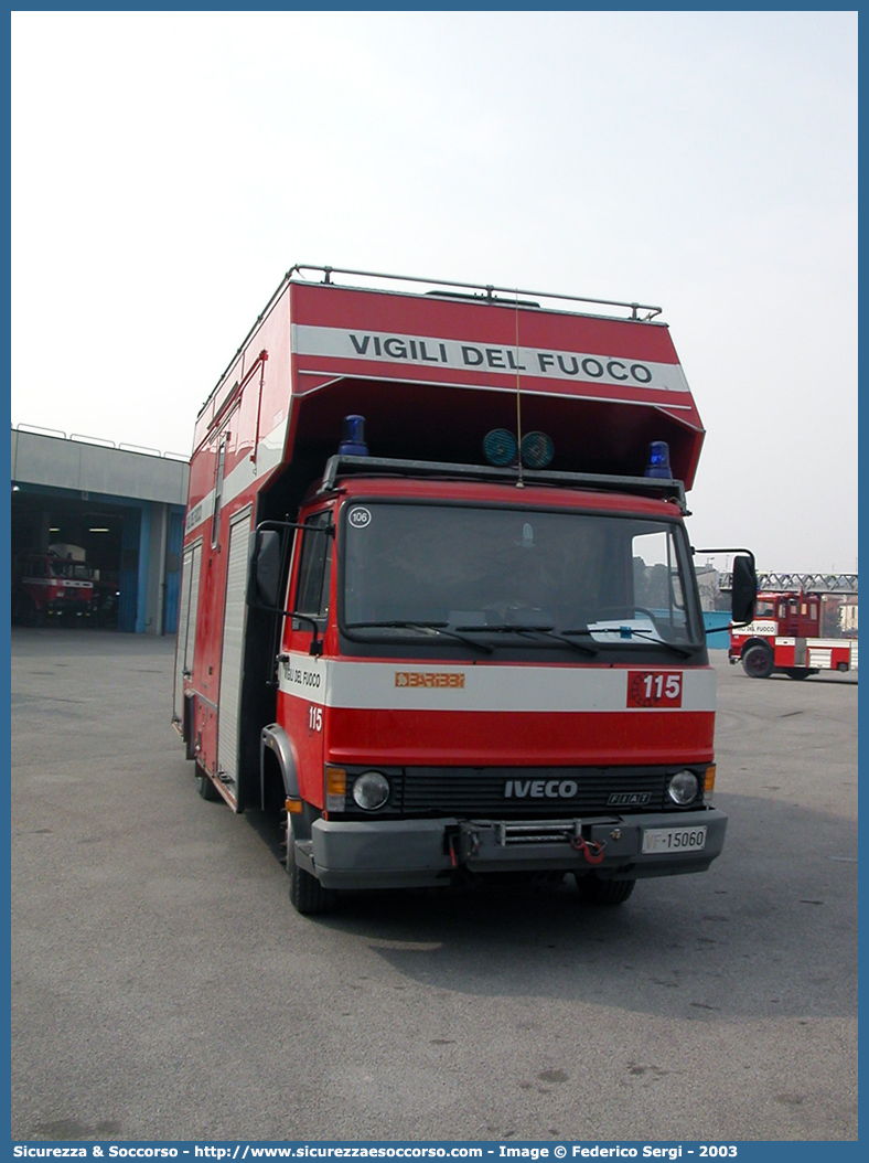 VF 15060
Corpo Nazionale Vigili del Fuoco
Iveco 95-14
Allestitore Baribbi S.p.A.
Parole chiave: VVF;V.V.F.;Corpo;Nazionale;Vigili;del;Fuoco;Polilogistici;Polilogistico;Iveco;95-14;95;14;Baribbi