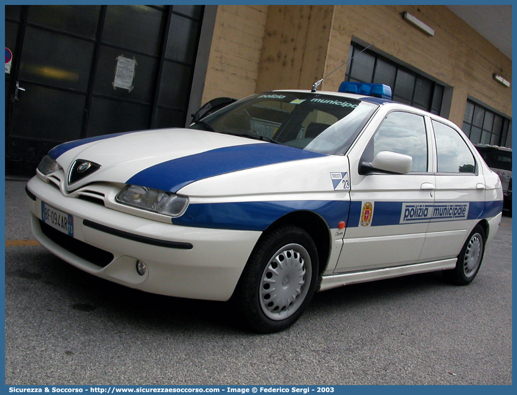 -
Polizia Municipale
Comune di Trieste
Alfa Romeo 146
Allestitore Orlandi S.r.l.
Parole chiave: Polizia;Municipale;Locale;Trieste;Alfa Romeo;146;Orlandi