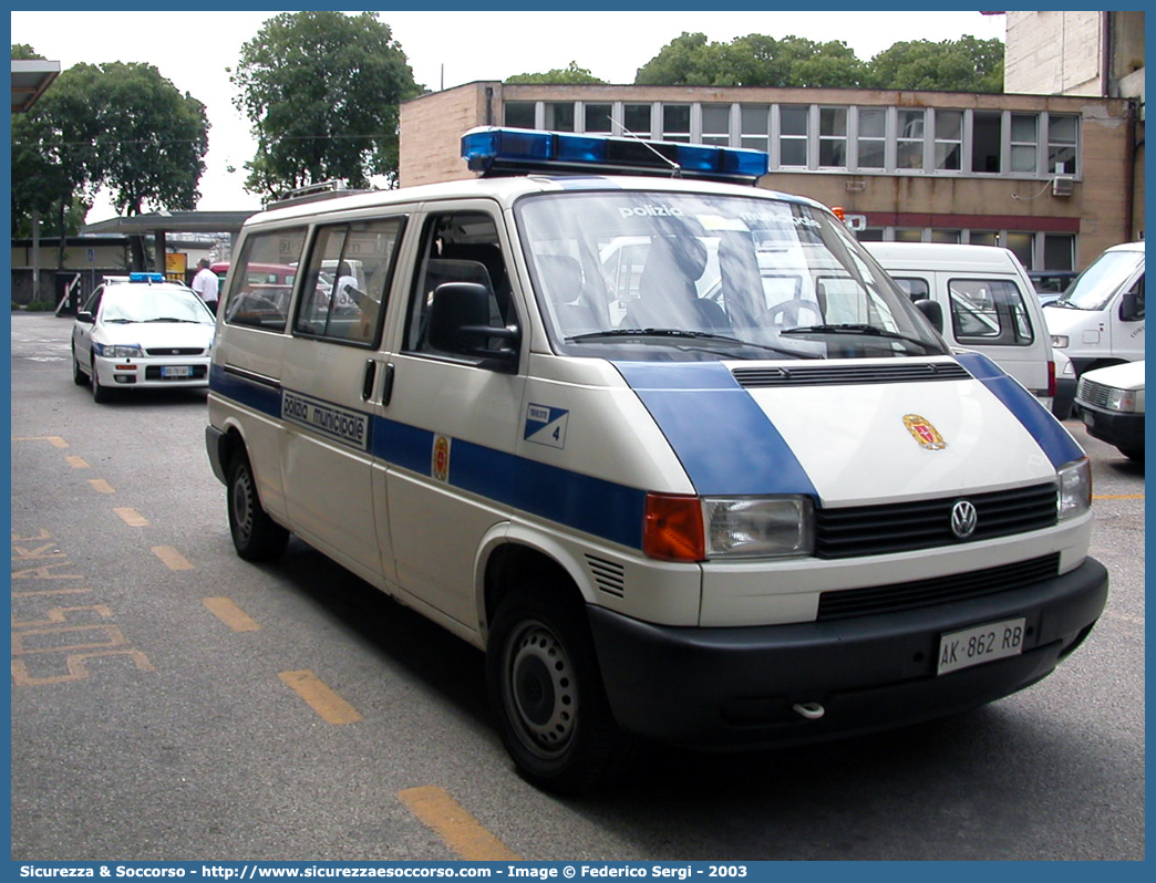 -
Polizia Municipale
Comune di Trieste
Volkswagen Transporter T4
Parole chiave: Polizia;Municipale;Locale;Trieste;Volkswagen;Transporter T4