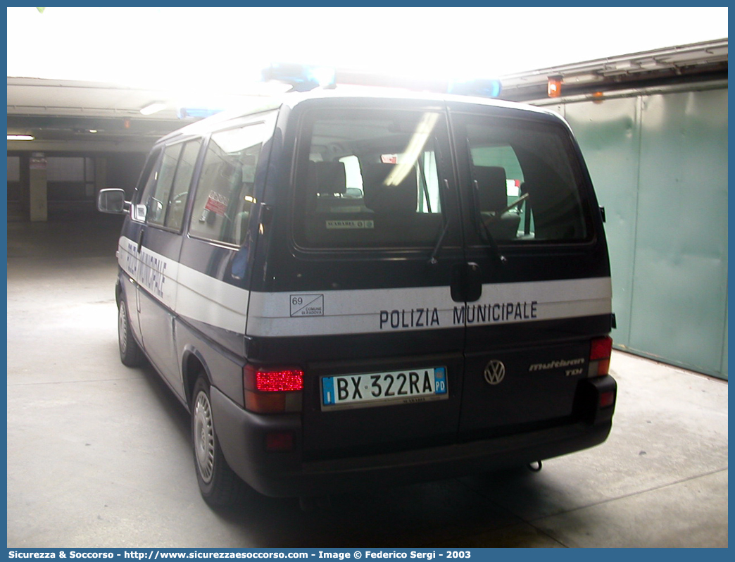 -
Polizia Municipale
Comune di Padova
Volkswagen Transporter T4 restyling
Parole chiave: Polizia;Locale;Municipale;Padova;Volkswagen;Transporter;T4