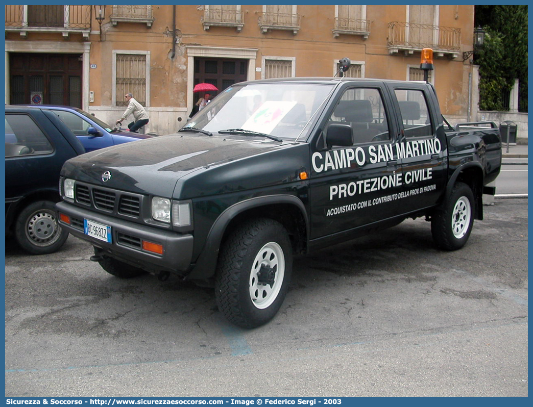 -
Protezione Civile
Comune di Campo San Martino
Nissan Pick Up

Parole chiave: PC;P.C.;Protezione Civile;Campo San Martino;Nissan;Pick Up