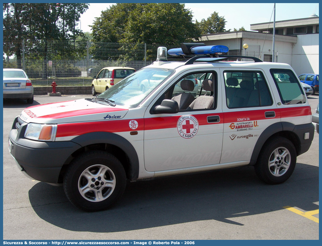 CRI A2301
Croce Rossa Italiana
Scandiano
Land Rover Freelander I serie
Allestitore Aricar S.p.A.
Parole chiave: CRI;C.R.I.;Croce Rossa Italiana;Automedica;Auto medica;Automedicalizzata;Auto medicalizzata;Land Rover;Freelander;Scandiano;A2301;Aricar