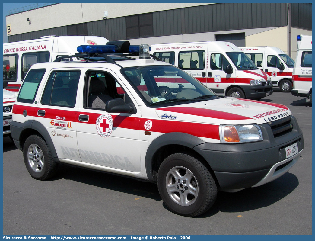 CRI A2301
Croce Rossa Italiana
Scandiano
Land Rover Freelander I serie
Allestitore Aricar S.p.A.
Parole chiave: CRI;C.R.I.;Croce Rossa Italiana;Automedica;Auto medica;Automedicalizzata;Auto medicalizzata;Land Rover;Freelander;Scandiano;A2301;Aricar