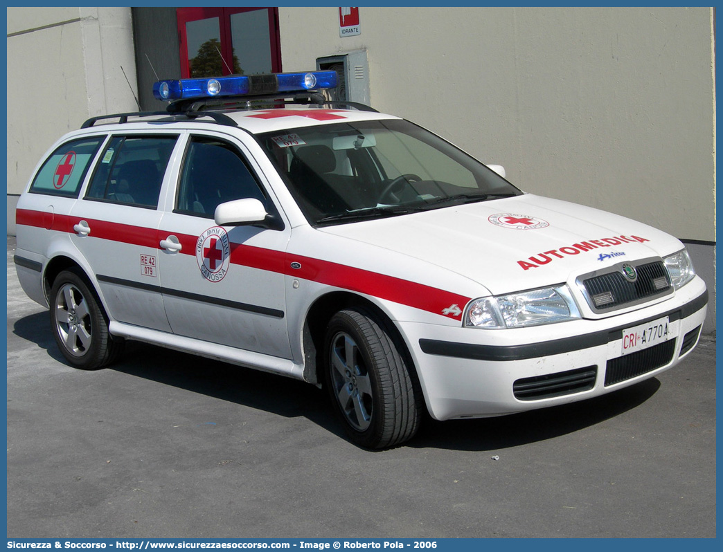 CRI A770A
Croce Rossa Italiana
Canossa
Skoda Octavia Wagon I serie
Allestitore Aricar S.p.A.
Parole chiave: CRI;C.R.I.;Croce Rossa Italiana;Automedica;Auto Medica;Automedicalizzata;Auto Medicalizzata;Skoda;Octavia;Wagon;Canossa;A770A;Aricar