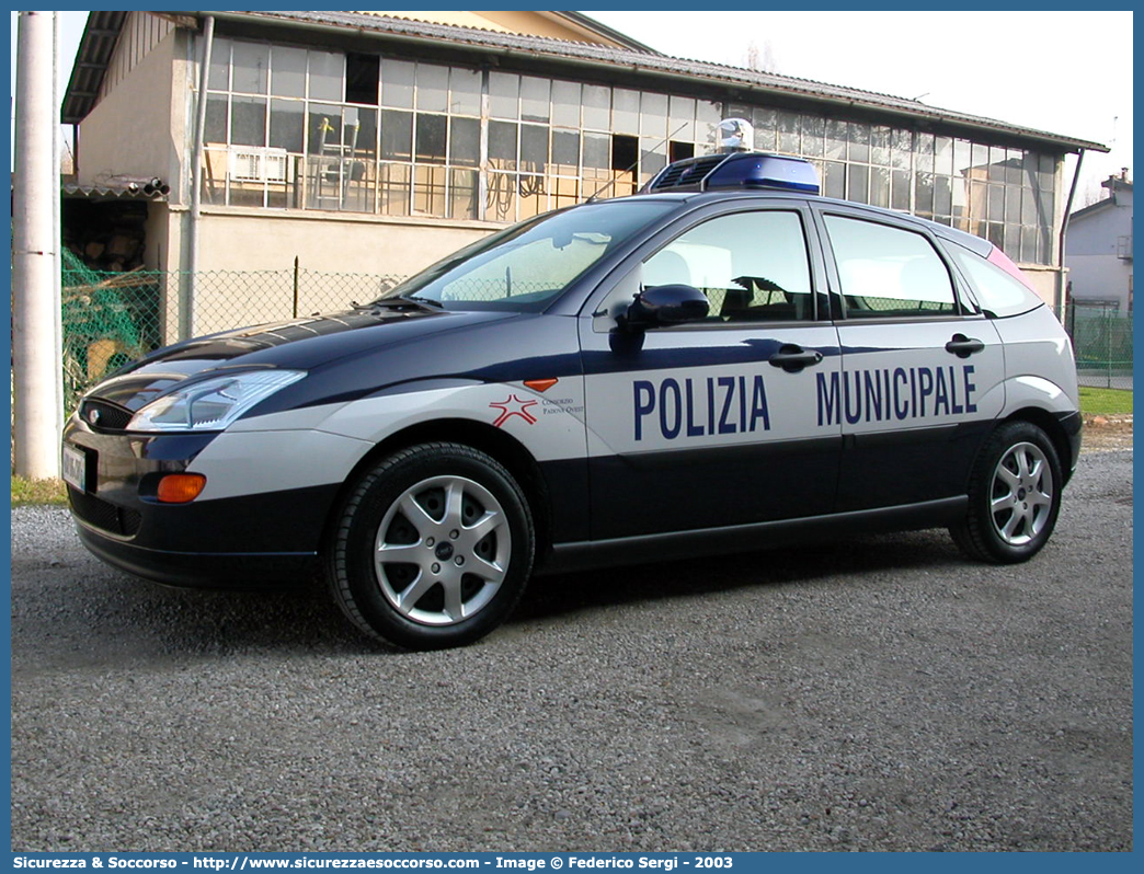 -
Polizia Municipale
Consorzio Padova Ovest
Ford Focus I serie
Parole chiave: Polizia;Locale;Municipale;Padova Ovest;Cervarese Santa Croce;Mestrino;Rubano;Selvazzano Dentro;Veggiano;Ford;Focus