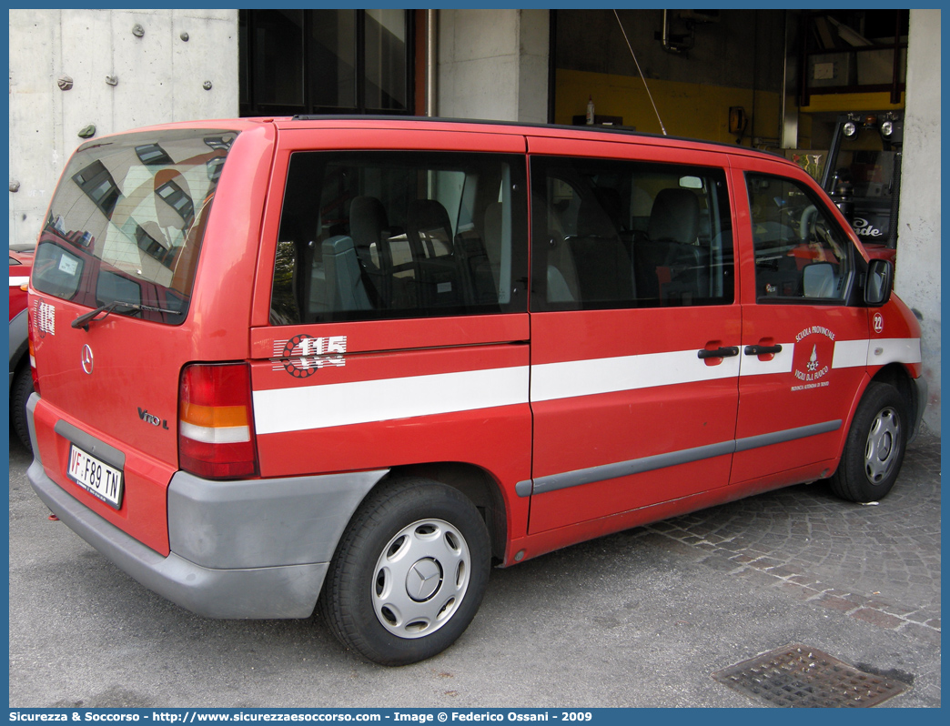 VF Z96TN
Scuola Provinciale V.V.F.
Mercedes Benz Classe V I serie
Parole chiave: VF;V.F.;Vigili del Fuoco;Vigili;Fuoco;Mercedes Benz;Vito II serie;Z96TN