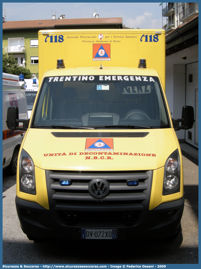 -
118 Trentino Emergenza
Volkswagen Crafter
Parole chiave: 118;Trentino;Emergenza;Trento;Volkswagen;Crafter;Unità;Decontaminazione;NBCR;N.B.C.R.