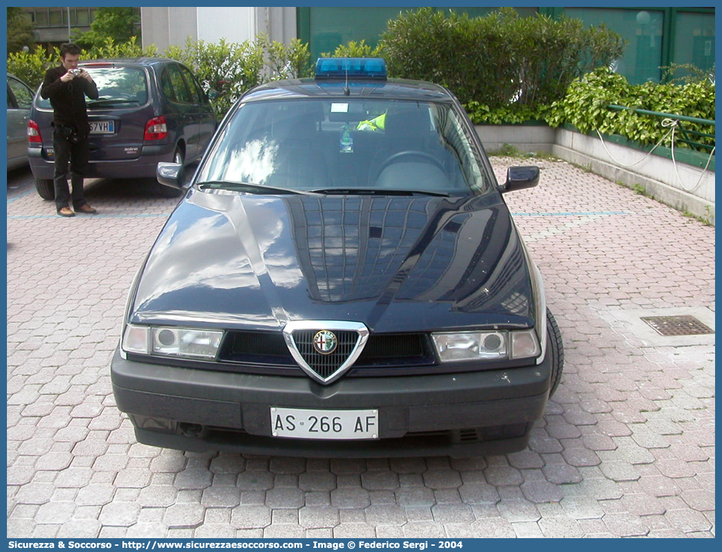 -
Polizia Municipale
Comune di Padova
Alfa Romeo 155
Parole chiave: Polizia;Locale;Municipale;Padova;Alfa Romeo;155