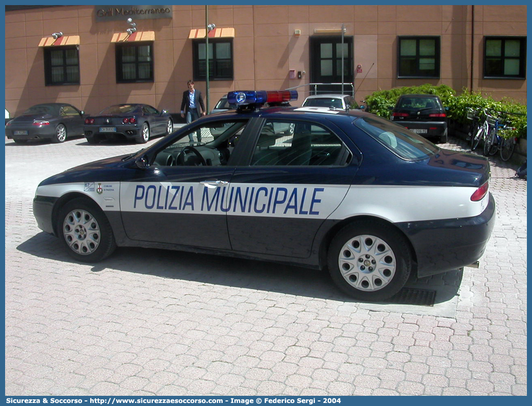 -
Polizia Municipale
Comune di Padova
Alfa Romeo 156 II serie
Parole chiave: PL;P.L.;PM;P.M.;Polizia;Locale;Municipale;Padova;Alfa Romeo;156