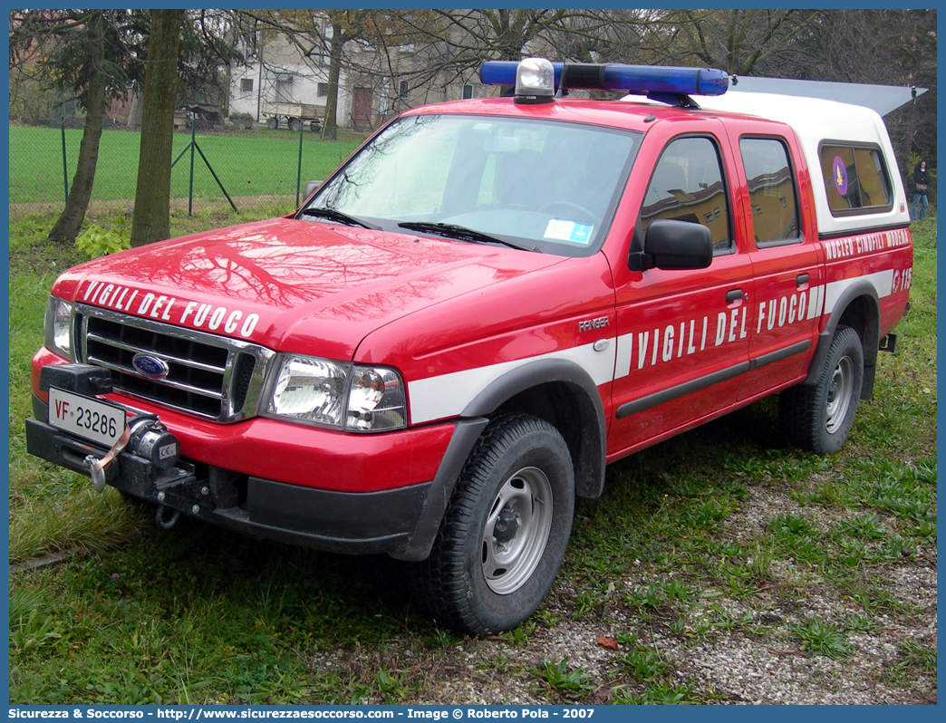 VF 23286
Corpo Nazionale Vigili del Fuoco
Nucleo Cinofili
Ford Ranger I serie restyling
Parole chiave: Corpo;Nazionale;Vigili del Fuoco;Vigili;Fuoco;Ford;Ranger;Cinofili