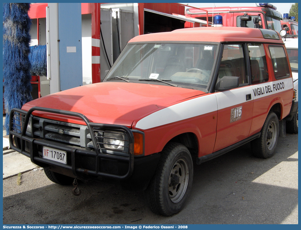 VF 17087
Corpo Nazionale Vigili del Fuoco
Land Rover Discovery I serie
Parole chiave: VVF;V.V.F.;Corpo;Nazionale;Vigili;del;Fuoco;Land Rover;Discovery