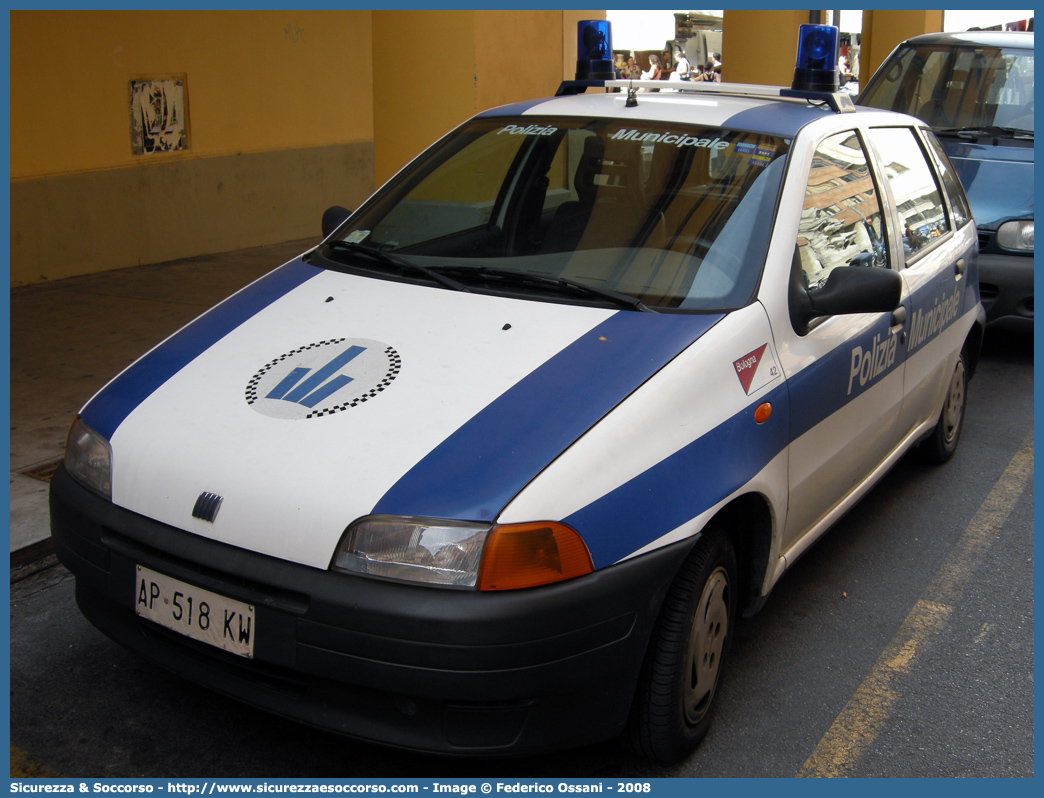 -
Polizia Municipale
Comune di Bologna
Fiat Punto I serie
Parole chiave: Polizia;Municipale;Locale;Bologna;Fiat;Punto