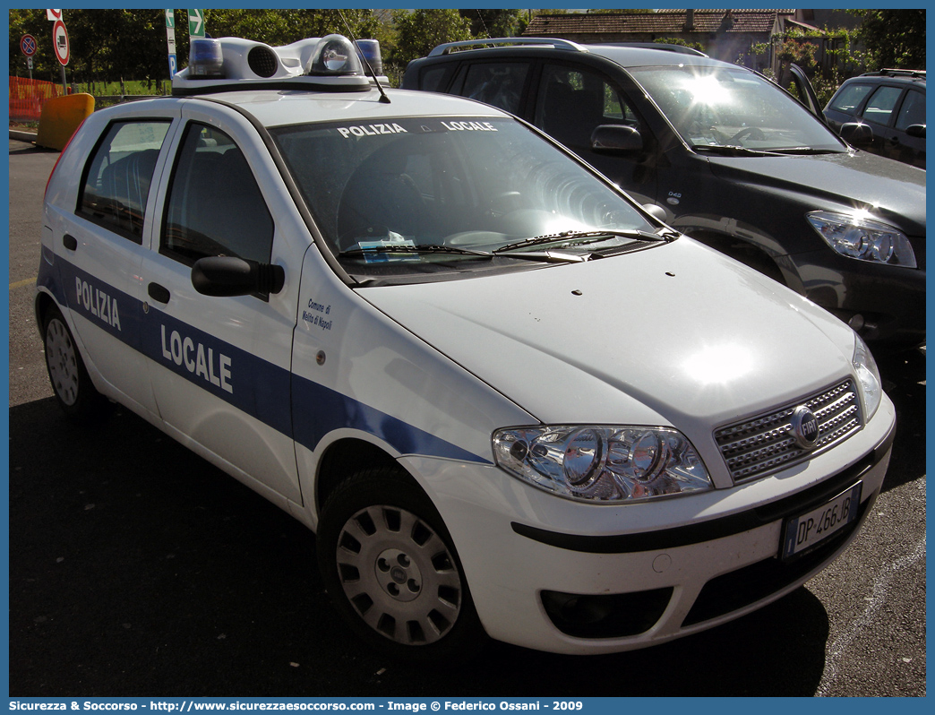 -
Polizia Locale
Comune di Melito di Napoli
Fiat Punto III serie restyling
Parole chiave: Polizia;Locale;Municipale;Melito di Napoli;Fiat;Punto