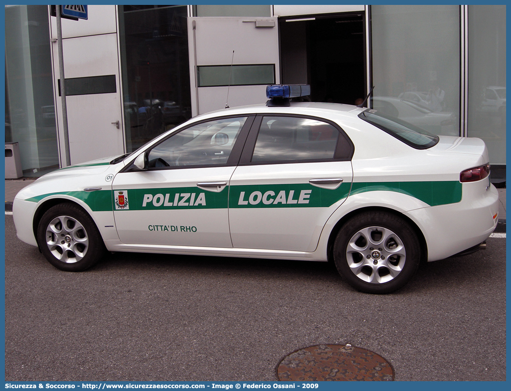 Polizia Locale YA301AC
Polizia Locale
Comune di Rho
Alfa Romeo 159
Parole chiave: Polizia;Locale;Municipale;Rho;Alfa Romeo;159;YA301AC