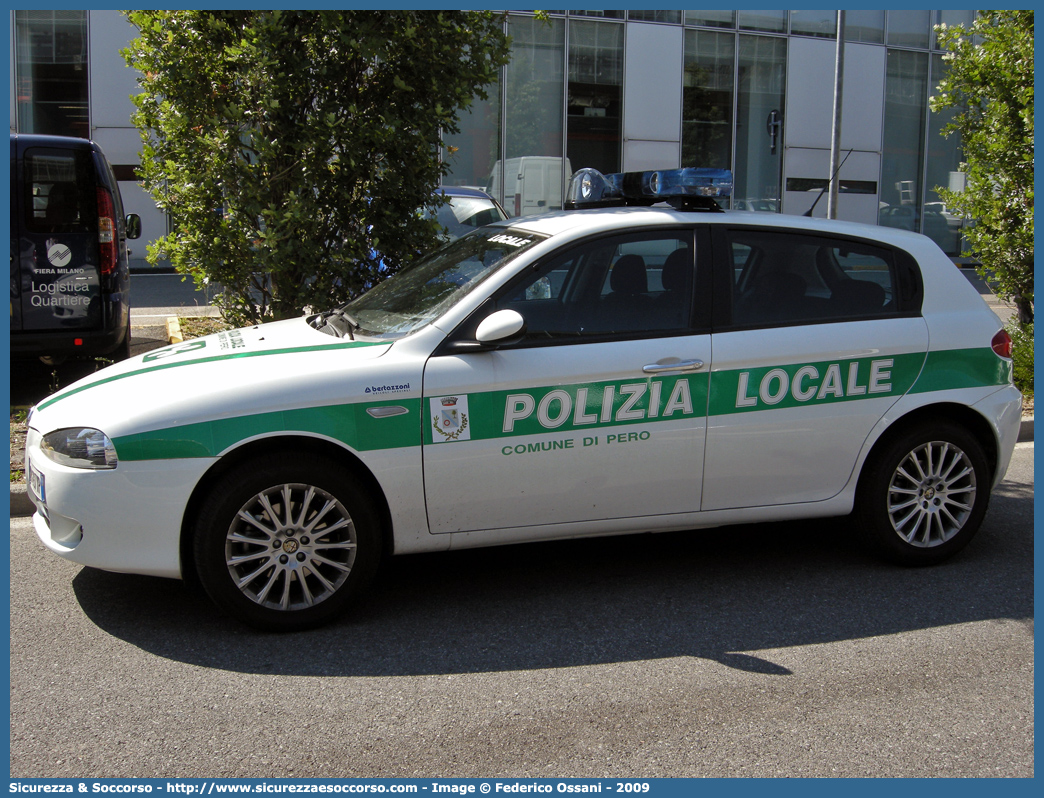 -
Polizia Locale
Comune di Pero
Alfa Romeo 147 II serie
Allestitore Bertazzoni S.r.l.
Parole chiave: Polizia;Locale;Municipale;Pero;Alfa Romeo;147;Bertazzoni