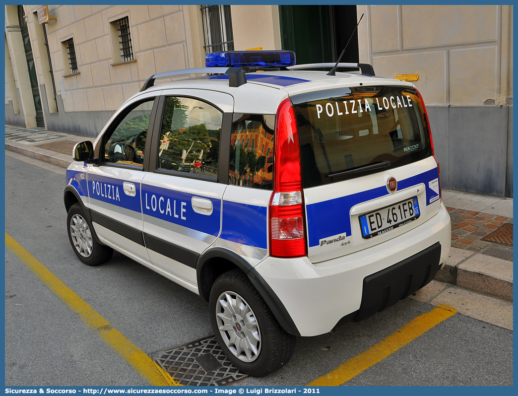 -
Polizia Locale
Comune di Campomorone
Fiat Nuova Panda 4x4 I serie
Parole chiave: Polizia;Locale;Municipale;Campomorone;Fiat;Nuova Panda