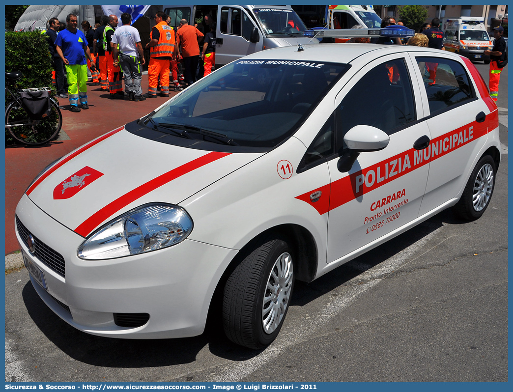 -
Polizia Municipale
Comune di Carrara
Fiat Grande Punto
Parole chiave: Polizia;Locale;Municipale;Carrara;Fiat;Grande Punto