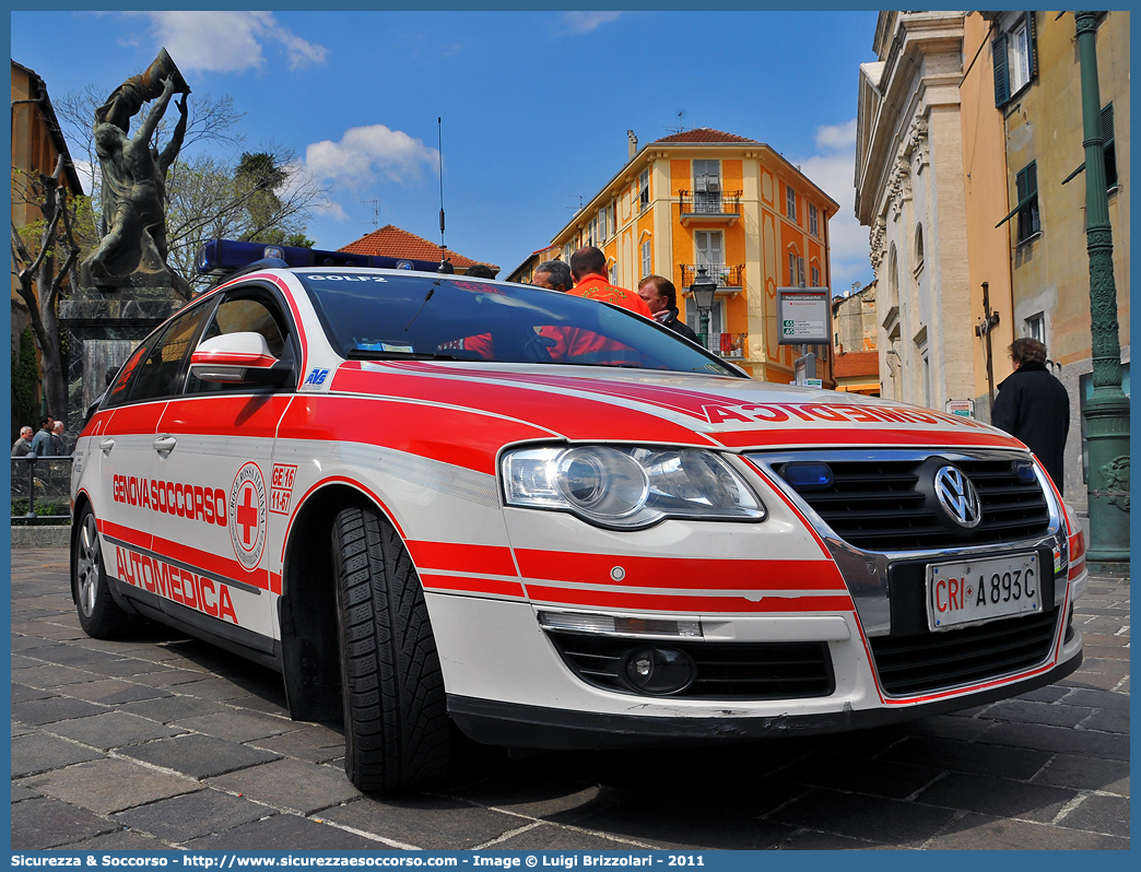 CRI A893C
Croce Rossa Italiana
Val Polcevera - Valle Scrivia
Volkswagen Passat Variant IV serie
Allestitore AVS S.a.s.
Parole chiave: CRI;C.R.I.;Croce Rossa Italiana;Automedica;Auto Medica;Automedicalizzata;Auto Medicalizzata;Volkswagen;Passat;Variant;Valle Scrivia;Val Polcevera;Valpolcevera;Vallescrivia;A893C;AVS