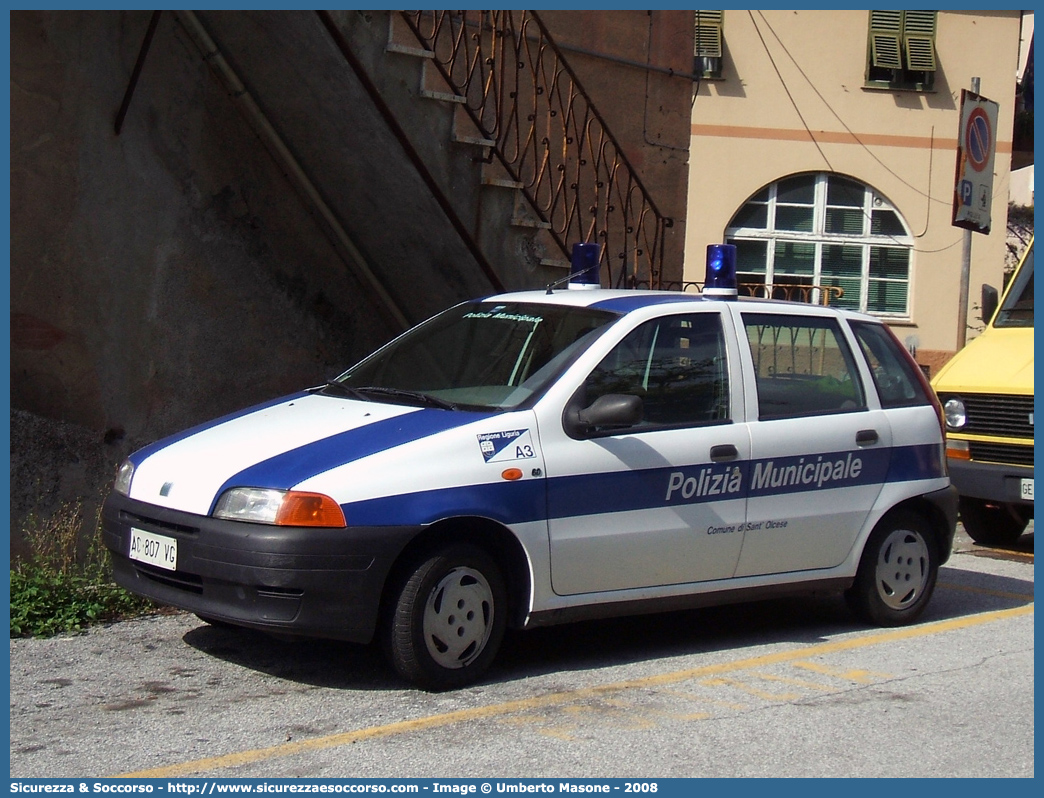 -
Polizia Municipale
Comune di Sant'Olcese
Fiat Punto I serie
Parole chiave: Polizia;Locale;Municipale;Sant'Olcese;Fiat;Punto