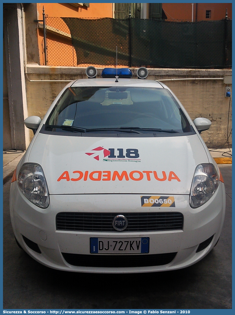 BO 0650
118 Bologna Soccorso
Fiat Grande Punto
Allestitore Vision S.r.l.
Parole chiave: 118;Bologna;Soccorso;Automedica;Automedicalizzata;Auto Medica;Auto Medicalizzata;Fiat;Grande;Punto;Vision