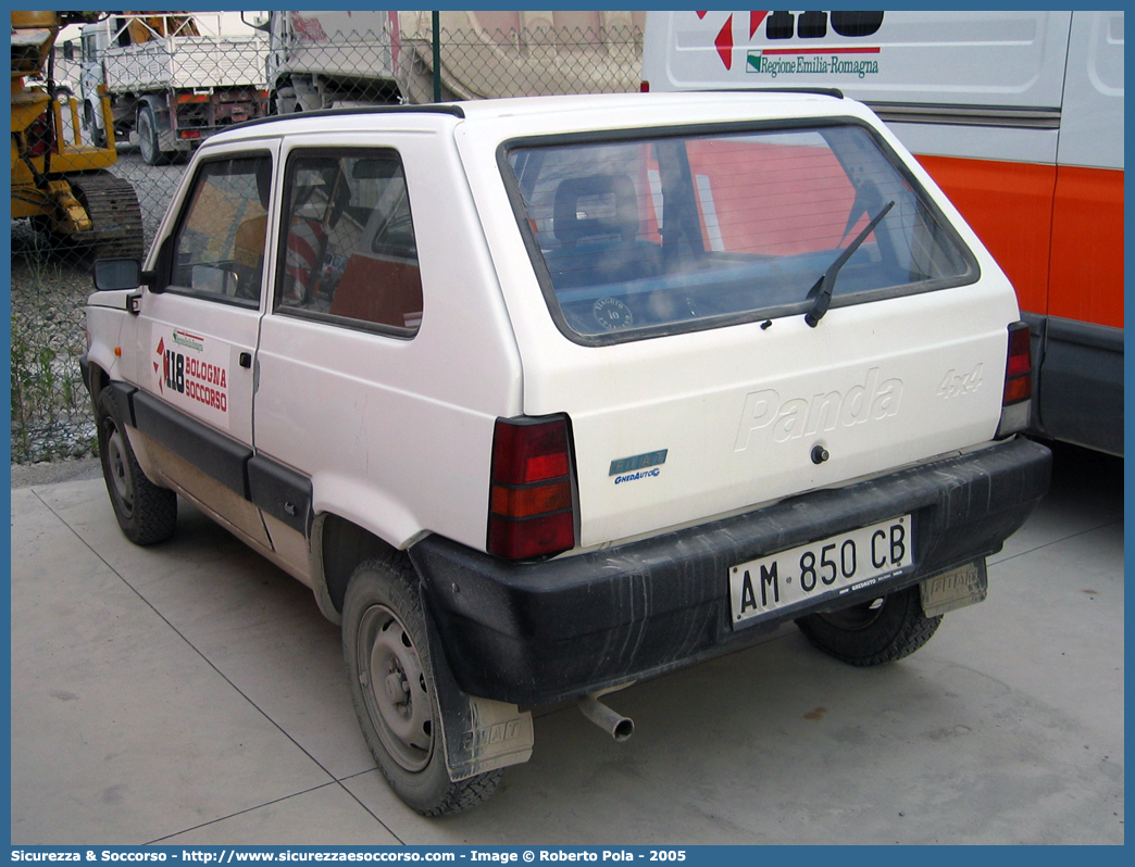 BO 2230
118 Bologna Soccorso
Fiat Panda 4x4 II serie
Parole chiave: 118;Bologna;Soccorso;Fiat;Panda