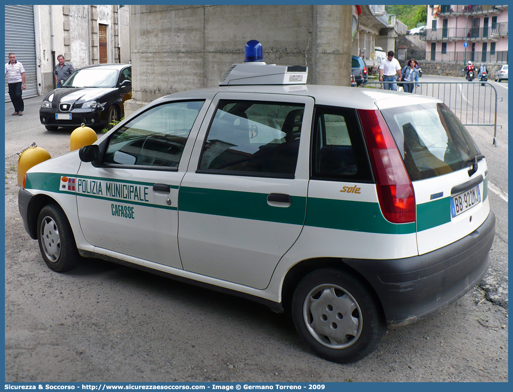 -
Polizia Municipale
Comune di Cafasse
Fiat Punto I serie
Parole chiave: Polizia;Locale;Municipale;Cafasse;Fiat;Punto