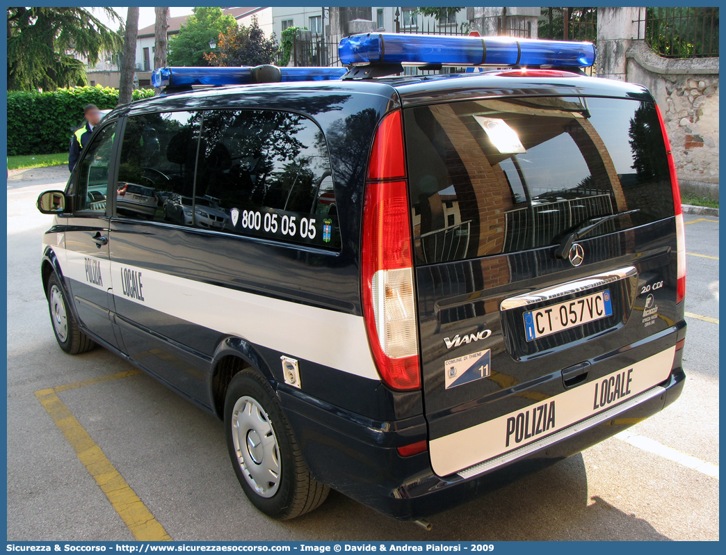 -
Polizia Locale
Comune di Thiene
Mercedes Benz Classe V II serie
Parole chiave: Polizia;Locale;Municipale;Thiene;Mercedes Benz;Viano