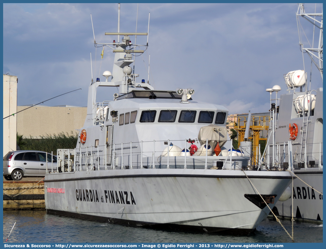 G.204 "Finanziere Garulli"
Guardia di Finanza
R.O.A.N. Componente Navale
Guardacoste Classe "Buratti"
Parole chiave: GdiF;G.D.F.;GDF;Guardia;di;Finanza;R.O.A.N.;ROAN;Componente;Navale;Guardacoste;Buratti