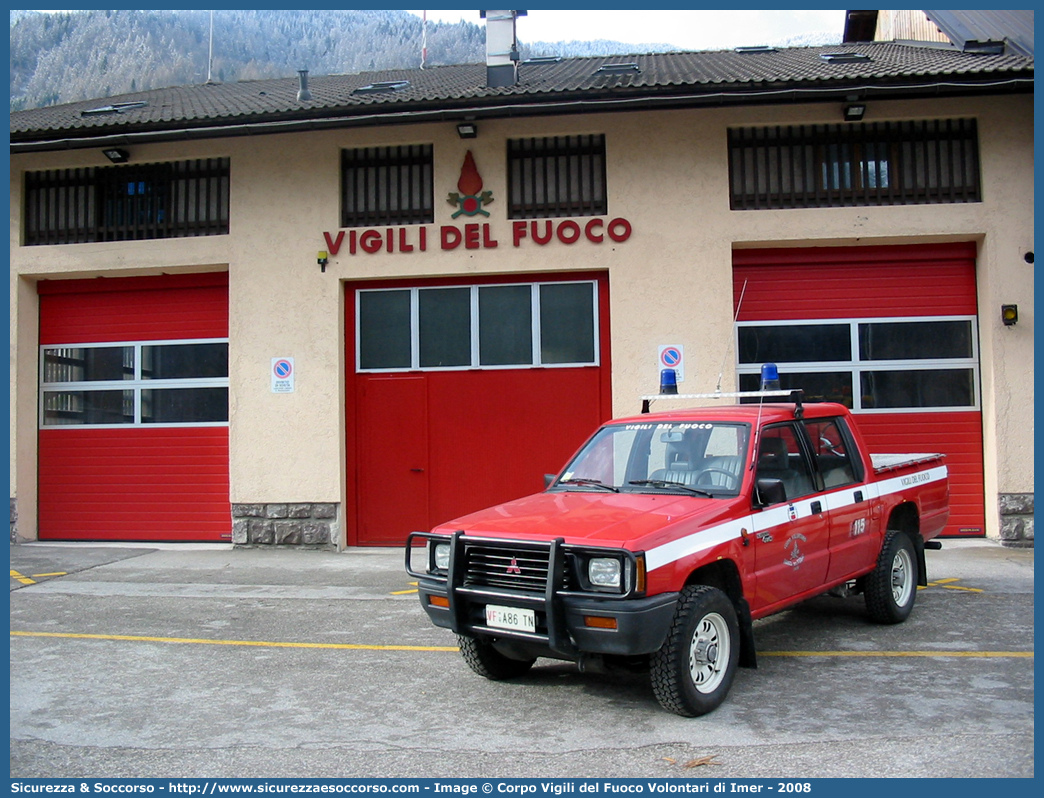 -
Corpo Volontario Vigili del Fuoco Imer
Mitsubishi L200 III serie
Parole chiave: VF;V.F.;Vigili del Fuoco;Vigili;Fuoco;Volontari;Imer;Mitsubishi;L200 III serie;A86TN