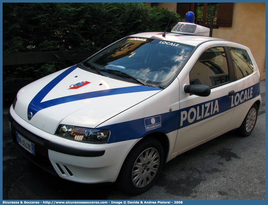 -
Polizia Locale
Comune di Prè Saint Didier
Fiat Punto II serie
Parole chiave: Polizia;Locale;Municipale;Pre Saint Didier;Prè Saint Didier;Fiat;Punto