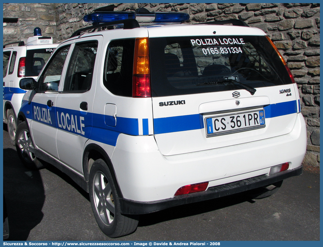 -
Polizia Locale
Comune di Courmayeur
Suzuki Ignis 4x4 II serie
Parole chiave: Polizia;Locale;Municipale;Courmayeur;Suzuki;Ignis