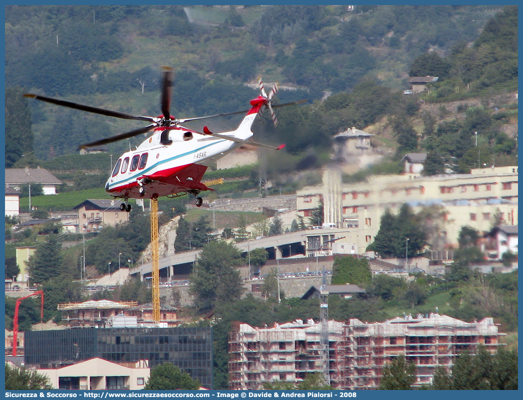 I-ASAR
118 Regione Valle d'Aosta
AgustaWestland AB139
Base di Aosta
Parole chiave: 118;Valle d'Aosta;Aosta;Agusta;Westland;AB139;AB;139;I-ASAR;Elicottero;Elisoccorso