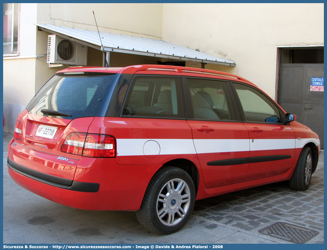 VF 22718
Corpo Nazionale Vigili del Fuoco
Fiat Stilo Multiwagon
Parole chiave: VF;VVF;V.F.;V.V.F.;Corpo;Nazionale;Vigili del Fuoco;Vigili;Fuoco;Fiat;Stilo;Multiwagon