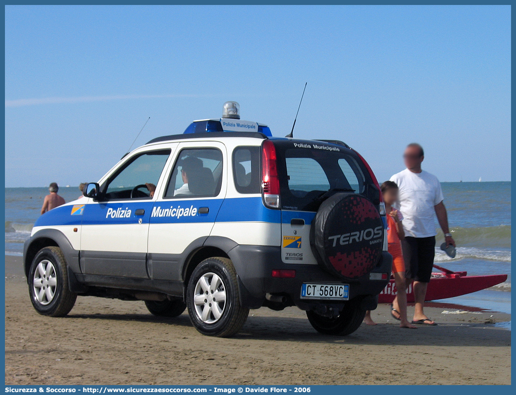 -
Polizia Municipale
Comune di Cervia
Daihatsu Terios II serie
Parole chiave: Polizia;Municipale;Locale;Cervia;Daihatsu;Terios