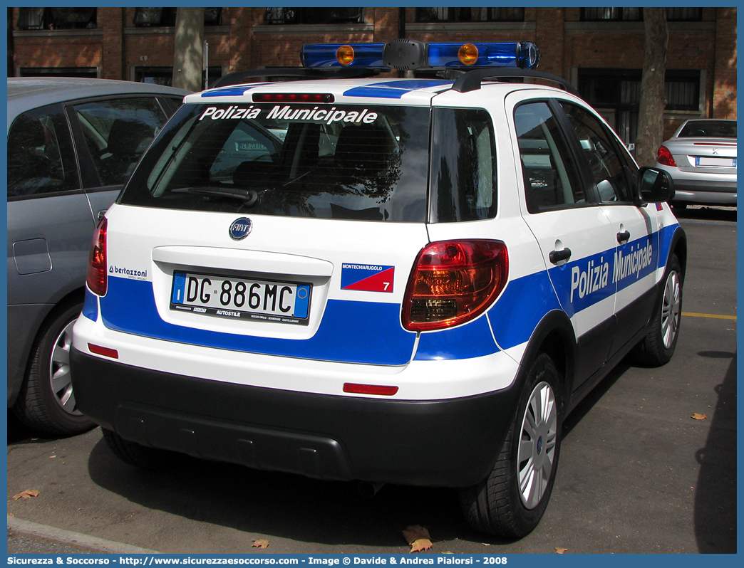 -
Polizia Municipale
Comune di Montechiarugolo
Fiat Sedici I serie
Allestitore Bertazzoni S.r.l.
Parole chiave: Polizia;Locale;Municipale;Montechiarugolo;Fiat;Sedici;Bertazzoni