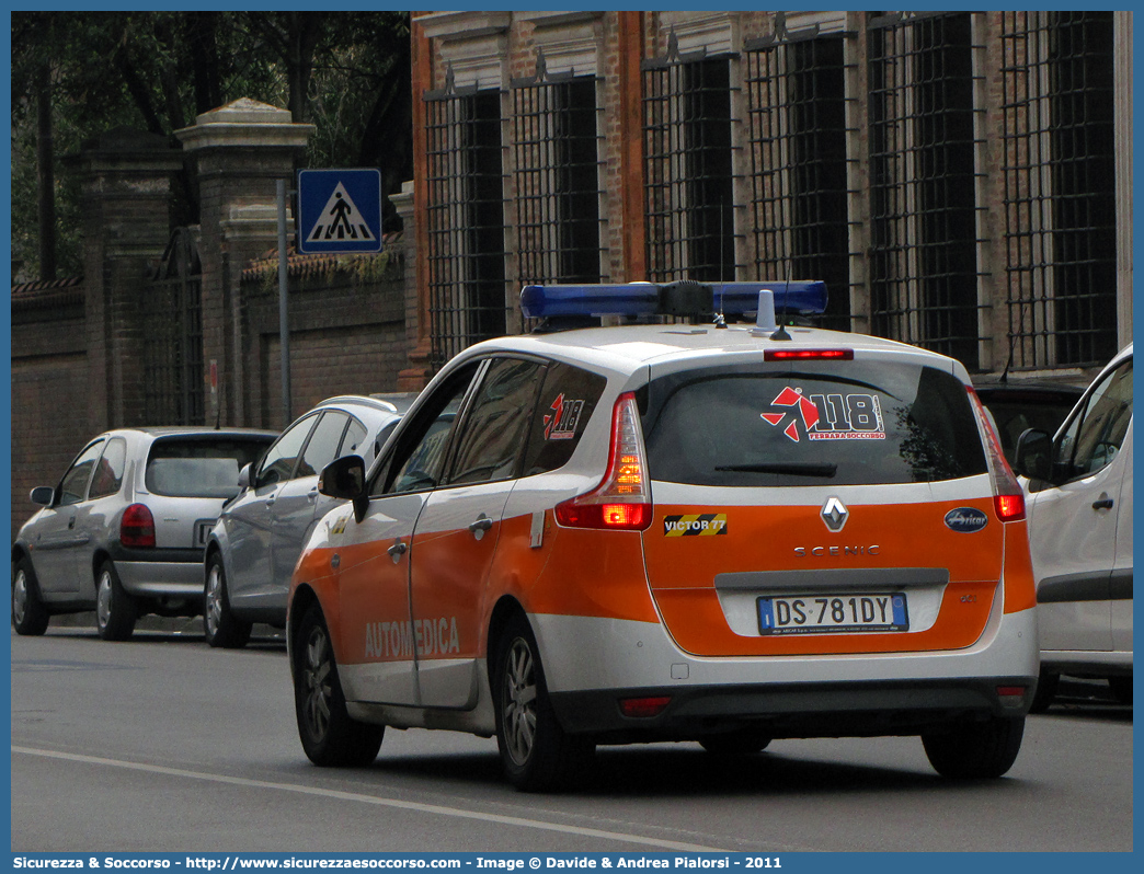 FE 3177
118 Ferrara Soccorso
Renault Grand Scenic III serie
Allestitore Aricar S.p.A.
Parole chiave: 118;Ferrara;Soccorso;Automedica;Automedicalizzata;Auto Medica;Auto Medicalizzata;Renault;Grand;Scenic;Aricar