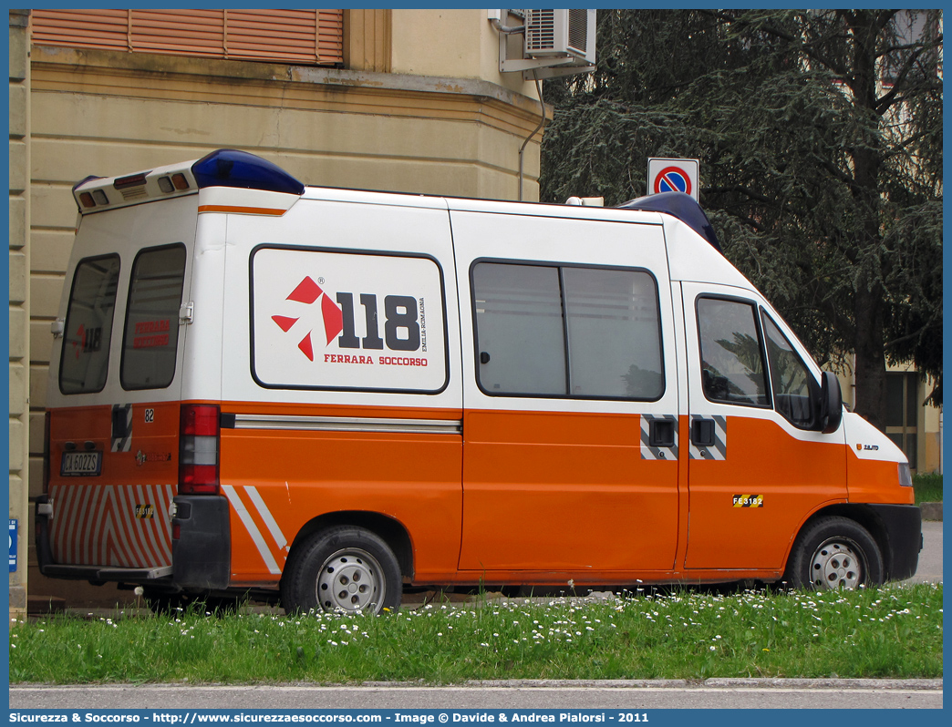 FE 3182
118 Ferrara Soccorso
Fiat Ducato II serie
Allestitore Aricar S.p.A.
Parole chiave: 118;Ferrara;Soccorso;Ambulanza;Autoambulanza;Fiat;Ducato;Aricar