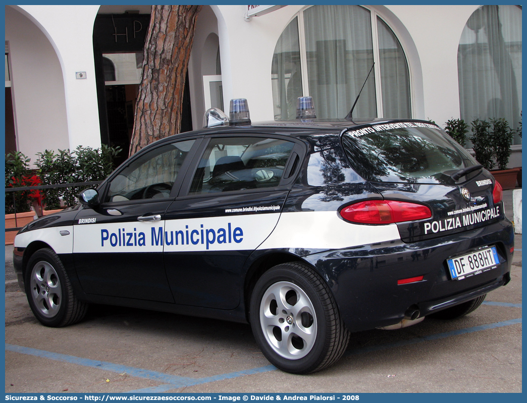 -
Polizia Municipale
Comune di Brindisi
Alfa Romeo 147 II serie
Parole chiave: Polizia;Locale;Municipale;Brindisi;Alfa Romeo;147