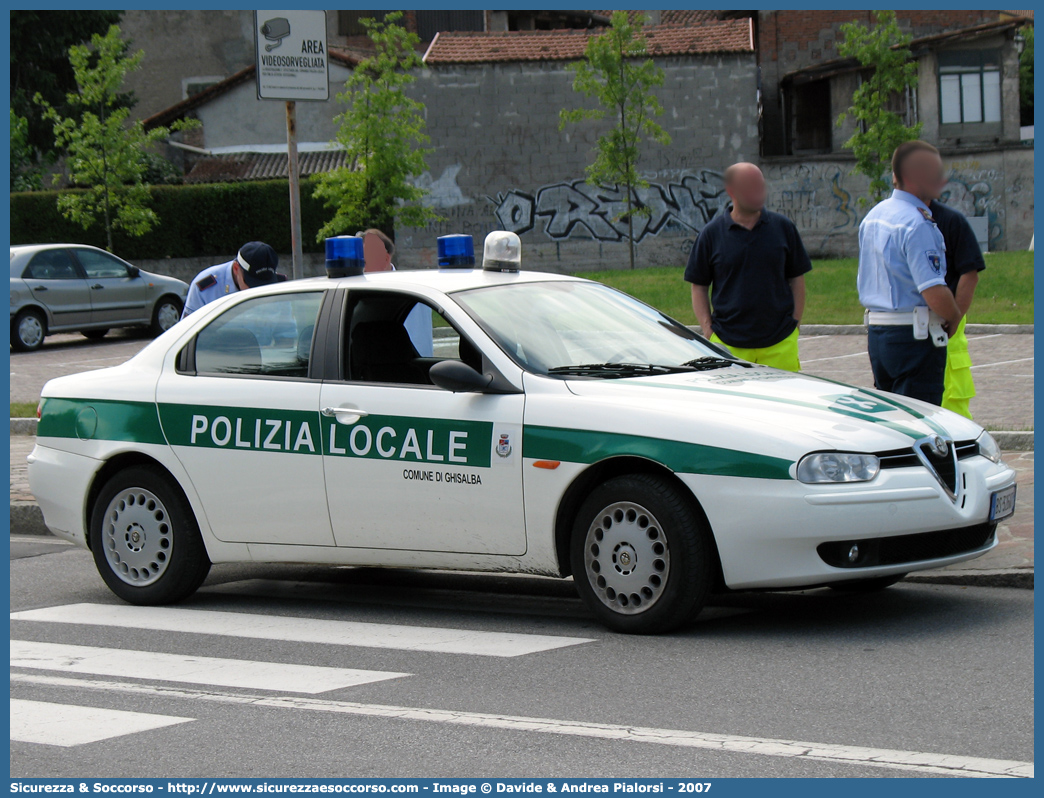 -
Polizia Locale
Comune di Ghisalba
Alfa Romeo 156 I serie
Parole chiave: Polizia;Locale;Municipale;Ghisalba;Alfa Romeo;156