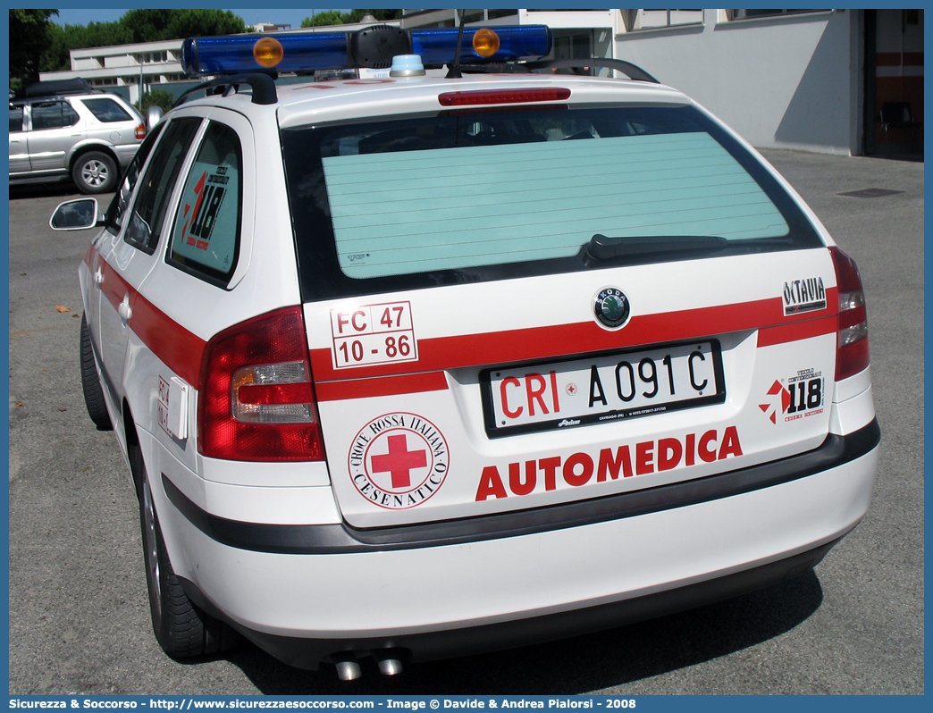 CRI A091C
Croce Rossa Italiana
Cesenatico
Skoda Octavia Wagon II serie
Allestitore Aricar S.p.A.
Parole chiave: CRI;C.R.I.;Croce Rossa Italiana;Automedica;Auto Medica;Automedicalizzata;Auto Medicalizzata;Skoda;Octavia;Wagon;Cesenatico;A091C;Aricar