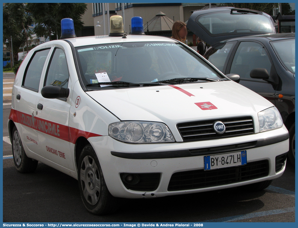 -
Polizia Municipale
Comune di Chianciano Terme
Fiat Punto III serie
Parole chiave: Polizia;Locale;Municipale;Chianciano Terme;Fiat;Punto