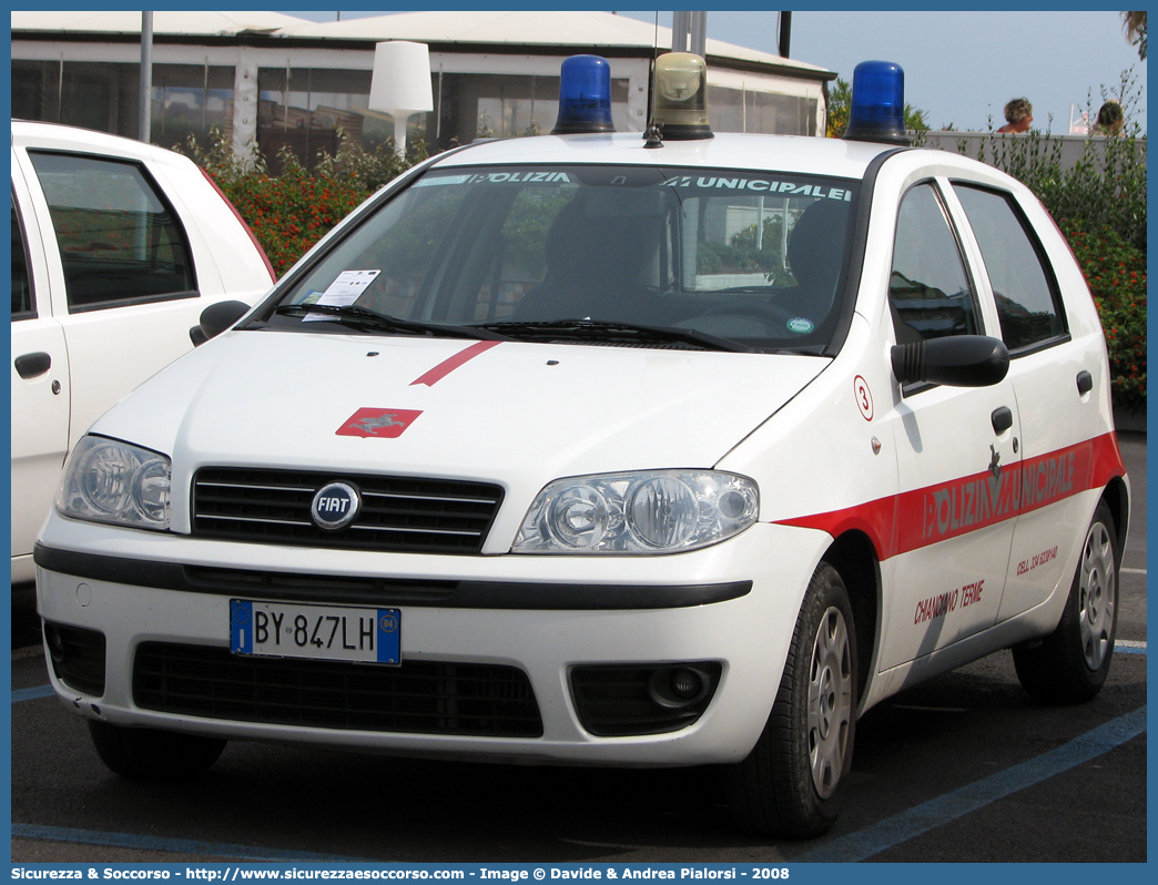 -
Polizia Municipale
Comune di Chianciano Terme
Fiat Punto III serie
Parole chiave: Polizia;Locale;Municipale;Chianciano Terme;Fiat;Punto