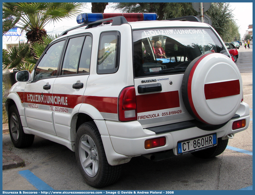 -
Polizia Municipale
Comune di Firenzuola
Suzuki Grand Vitara II serie
Allestitore Bertazzoni S.r.l.
Parole chiave: Polizia;Locale;Municipale;Firenzuola;Suzuki;Grand Vitara;Bertazzoni