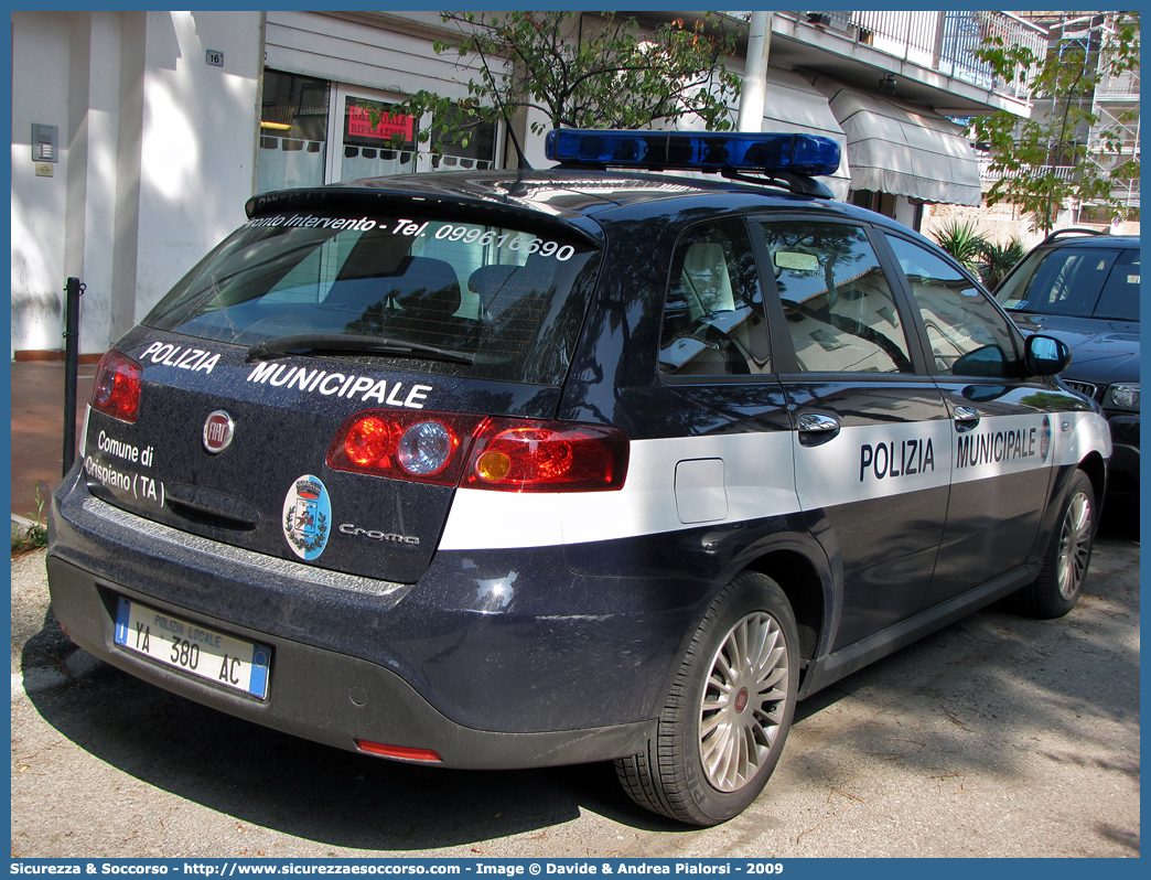 Polizia Locale YA380AC
Polizia Municipale
Comune di Crispiano
Fiat Nuova Croma II serie
Parole chiave: Polizia;Locale;Municipale;Crispiano;Fiat;Nuova Croma;YA380AC;YA 380 AC