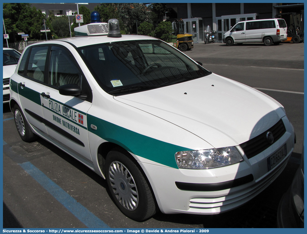 -
Polizia Locale
Unione Comuni Comunità Collinare Valtriversa
Fiat Stilo
Parole chiave: Polizia;Locale;Municipale;Valtriversa;Fiat;Stilo