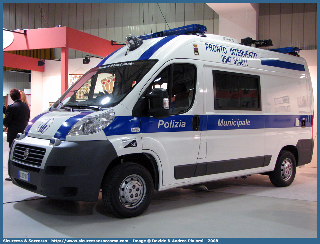 -
Polizia Municipale
Comune di Cesena
Nucleo Pronto Intervento
Fiat Ducato III serie
Allestitore Elevox S.r.l.
Parole chiave: Polizia;Locale;Municipale;Cesena;Fiat;Ducato;Pronto;Intervento;Elevox