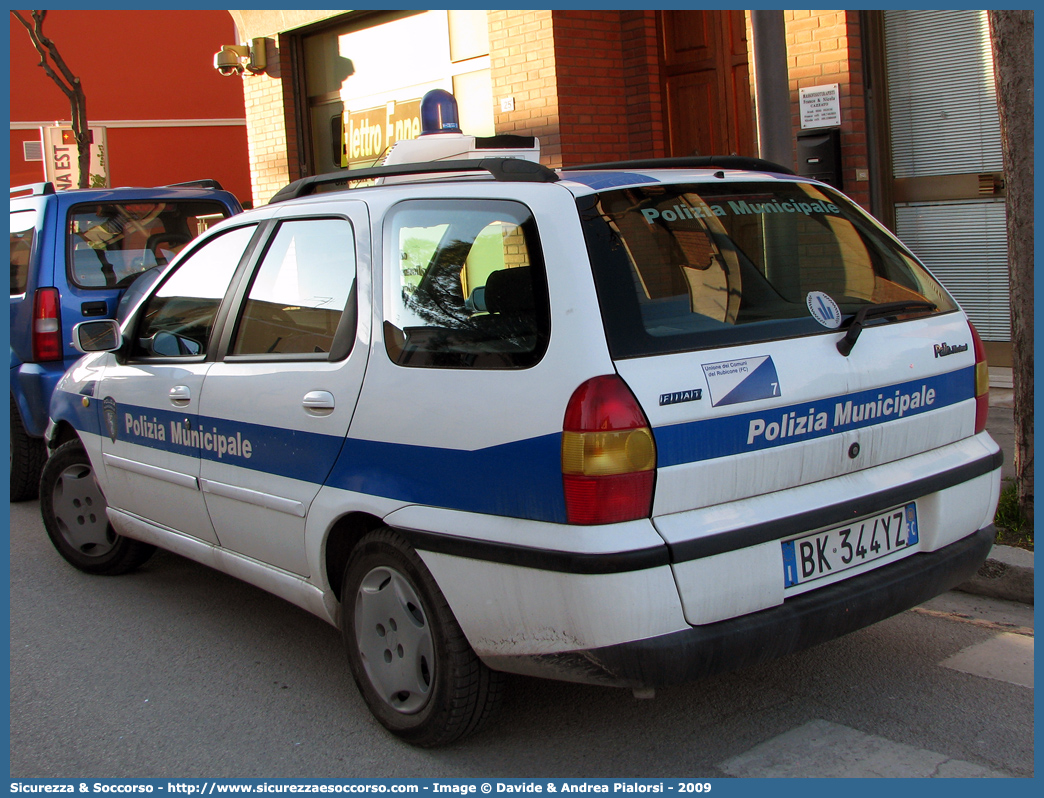 -
Polizia Municipale
Unione Comuni del Rubicone
Fiat Palio Weekend I serie
Parole chiave: Polizia;Locale;Municipale;Rubicone;Fiat;Palio;Weekend